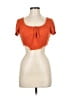 Cider Orange Short Sleeve Top Size M - photo 1