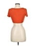 Cider Orange Short Sleeve Top Size M - photo 2