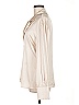 Isalis Ivory Long Sleeve Blouse Size M - photo 5