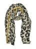 Unbranded 100% Viscose Animal Print Gray Scarf One size - photo 1
