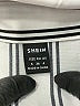 Shein Stripes White Long Sleeve Blouse Size 4 - photo 7