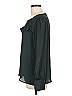 Express 100% Polyester Green Long Sleeve Blouse Size L - photo 5