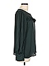 Express 100% Polyester Green Long Sleeve Blouse Size L - photo 4