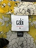 CAbi 100% Polyester Yellow 3/4 Sleeve Blouse Size S - photo 7