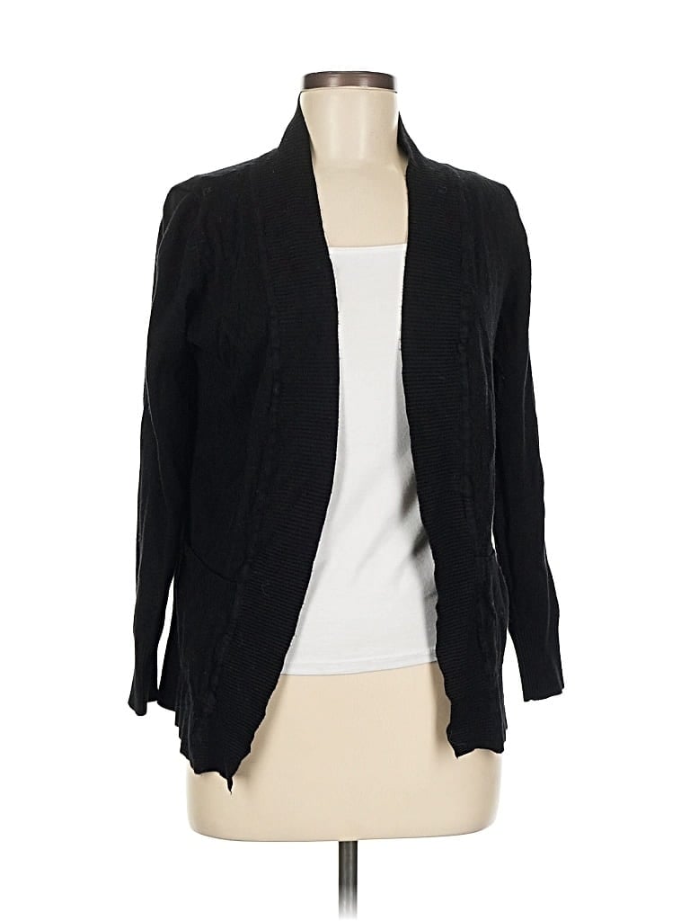 Pre-owned Cielo Cardigan Sweater In Black