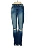 FRAME Denim Hearts Blue Jeans Size 27 waist - photo 1