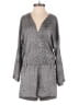 BCBGMAXAZRIA 100% Polyester Houndstooth Gray Romper Size XXS - photo 1