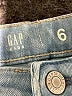 Gap Kids Solid Blue Jeans Size 6 - photo 3