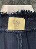 Tina + Jo 100% Rayon Solid Blue Track Pants Size M - photo 7
