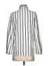 Shein Stripes White Long Sleeve Blouse Size 4 - photo 2