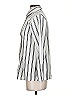 Shein Stripes White Long Sleeve Blouse Size 4 - photo 5