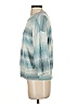 Ann Taylor Factory Tie-dye Teal Pullover Sweater Size XS - photo 5