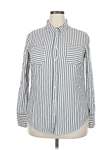 Merona Long Sleeve Button-Down Shirt (view 1)