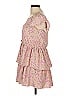 Assorted Brands 100% Polyester Floral Pink Casual Dress Size 10 - photo 5