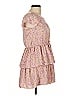 Assorted Brands 100% Polyester Floral Pink Casual Dress Size 10 - photo 4