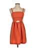 BCBGeneration 100% Polyester Orange Casual Dress Size 2 - photo 1