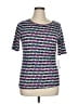 Lularoe Tweed Blue Short Sleeve T-Shirt Size XL - photo 1