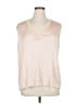 Vince. 100% Polyester Ivory Sleeveless Blouse Size XL - photo 1