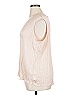 Vince. 100% Polyester Ivory Sleeveless Blouse Size XL - photo 5