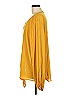 Entro 100% Rayon Yellow Long Sleeve Blouse Size M - photo 5
