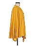 Entro 100% Rayon Yellow Long Sleeve Blouse Size M - photo 4