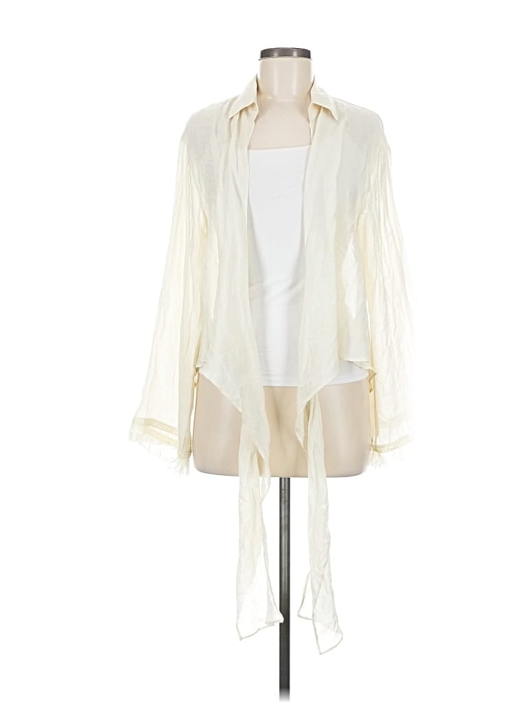 Pre-owned Gigio Kimono In White