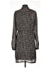 Max Studio Houndstooth Gray Casual Dress Size L - photo 2