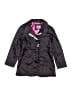 Pink Platinum 100% Polyester Polka Dots Black Raincoat Size 7 - 8 - photo 1