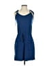 Unbranded Solid Blue Casual Dress Size S - photo 1
