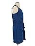 Unbranded Solid Blue Casual Dress Size S - photo 4