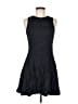 Theory Solid Black Cocktail Dress Size 6 - photo 1