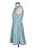 Lulus 100% Polyester Solid Teal Casual Dress Size S - photo 5