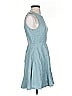 Lulus 100% Polyester Solid Teal Casual Dress Size S - photo 4
