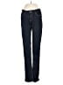 White House Black Market Solid Blue Jeans Size 2 - photo 1