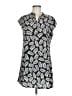 Assorted Brands Print Gray Black Casual Dress Size M - photo 1