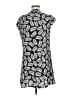 Assorted Brands Print Gray Black Casual Dress Size M - photo 2