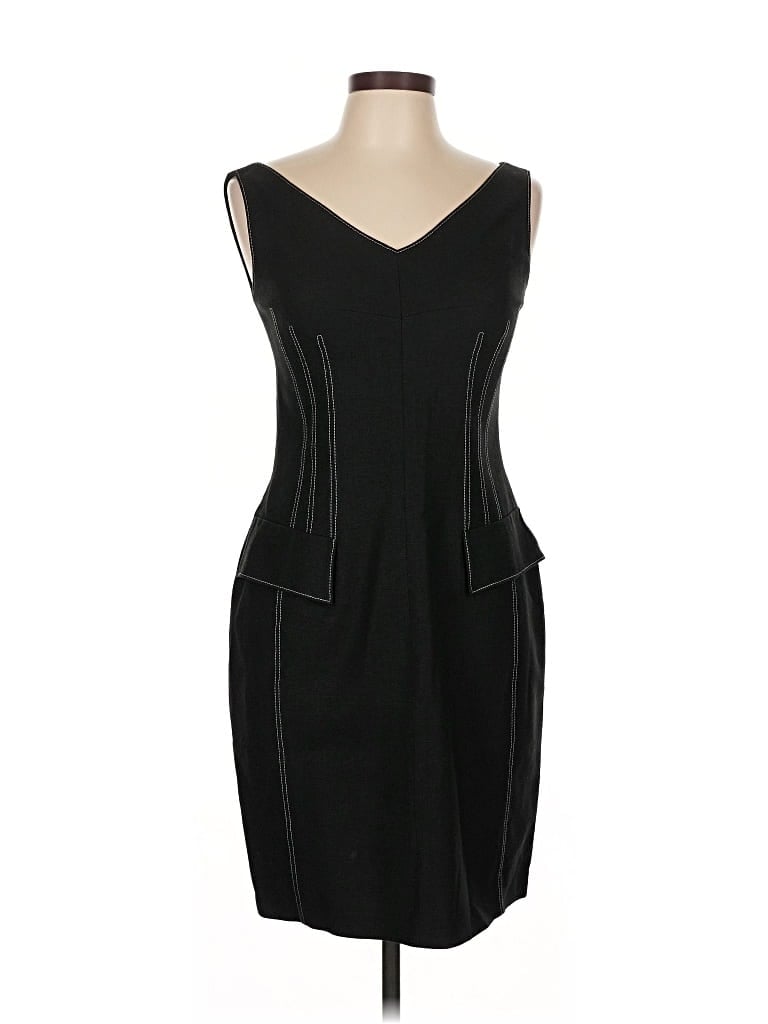 Pre-owned M David Meister Cocktail Dress In Black