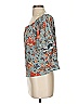 O'Neill Teal Short Sleeve Blouse Size S - photo 5