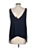 Elizabeth and James Blue Sleeveless Blouse Size S - photo 2