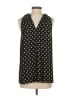 MICHAEL Michael Kors 100% Polyester Black Sleeveless Blouse Size XS - photo 2