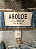 AGOLDE Hearts Blue Jeans Size 25 waist - photo 7
