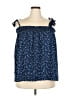 Meri Skye 100% Polyester Blue Casual Dress Size 3X - photo 1
