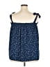 Meri Skye 100% Polyester Blue Casual Dress Size 3X - photo 2