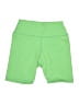 Lezat Solid Green Athletic Shorts Size M - photo 1