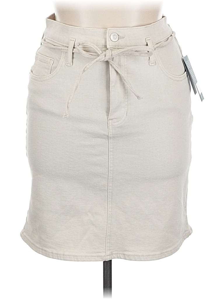 Pre-owned Jag Casual Skirt In White