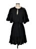 Joie 100% Polyester Solid Black Casual Dress Size S - photo 1