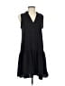 Nine West 100% Polyester Solid Black Casual Dress Size XS - photo 1