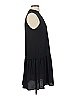Nine West 100% Polyester Solid Black Casual Dress Size XS - photo 4