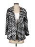 Ann Taylor Houndstooth Ivory Blue Jacket Size XS - photo 1