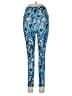 Bally Total Fitness Print Blue Active Pants Size L - photo 2